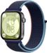 Strap-it Nylon bandje met klittenbandsluiting - geschikt voor Huawei Watch Fit 3 / Watch Fit 4 / Watch Fit 4 Pro / Watch Fit 5 / Watch Fit 5 Pro (donkerblauw mix)