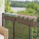 Maison Exclusive - Balcon (2 pièces) - Gris - 80 x 17 x 17 cm - Métal