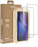 NEKIT Pure - Duo Pack Tempered Glass Geschikt voor iPhone 17 Pro Max