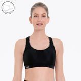 Anita - PanAlp Delta Top - Sport bh met schalen - Zwart - 80D