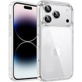 JAYM - Achterzijde behuizing voor mobiele telefoon - thermoplastic polyurethaan (TPU) - transparant - voor Apple iPhone 17 Pro Max
