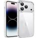JAYM - Achterzijde behuizing voor mobiele telefoon - thermoplastic polyurethaan (TPU) - transparant - voor Apple iPhone 17 Pro Max