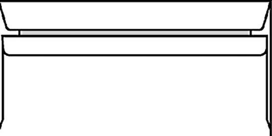 Office Envelop c5/6 114x229mm venster rechts zelfklevend wit 500st
