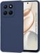 Techsuit Hoesje geschikt voor HONOR 400 Smart - Soft Flex Silicone Back Cover - Navy Blue