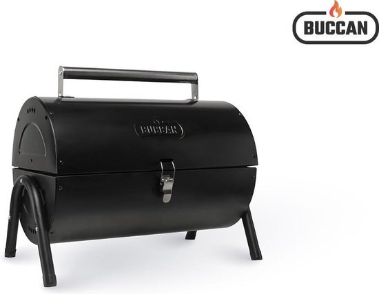 Buccan BBQ - Tilpa Portable Barrel Barbecue - Draagbaar - Zwart zwart