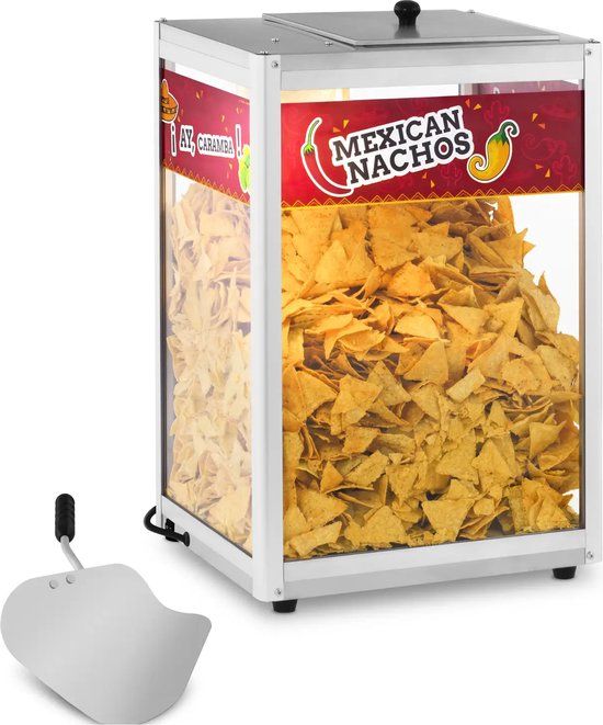 Royal Catering Nacho-verwarmer - 160 W - RCNW-1 - Rood/Zilver