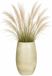 Mica Decorations Plantenpot Porto Keramiek Wit Glans Ribbels D30 x H50 cm