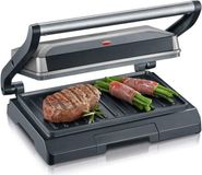 SEVERIN Elektrische grill SEVERIN KG2394, 23 x 14,5 cm, met anti-aanbaklaag, 800W