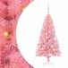 vidaXL Sapin de Noël Rose 120 cm PVC