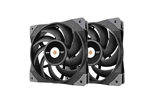 Thermaltake Toughfan 12 High Static Pressure Radiator Fan (2 ventilatoren) | PWM | 500-2000 rpm | Zwart