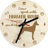 Art-Dog Faraohond horloge en multiplex groter