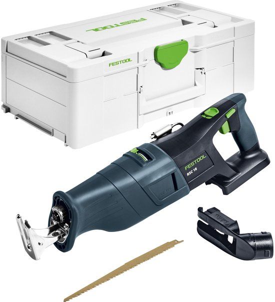Festool RSC 18 EB-Basic Accu Reciprozaag | 18V | Basic Body in Systainer - 576947