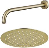 FortiFura Calvi Hoofddouche - 25cm - Rond - Geborsteld Messing (Goud)