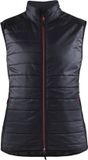 Blåkläder Gilet doublé pour femme 3864-2030 - Noir/Rouge - XXL