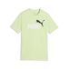 PUMA T-shirt à logo N° 1 coloré Essentials Enfant et Adolescent, Accessoires, Vert, 5-6Y