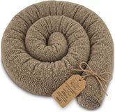 Totsy baby ASE Spolka Akcyjna Zijslaper kussen Lichaamskussen 400 cm Bouclé - Lang kussen bed rol slaapkussen nek rol Decoratie voor kinderkamer Oeko-Tex certificaat Beige D
