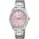 Casio Casio Collection LTP-1302PD-4AVEF Horloge - Staal - Zilverkleurig - Ø 30 mm
