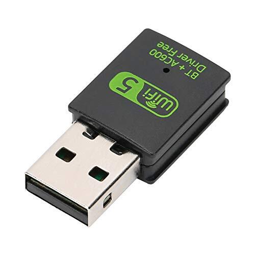 Vikye USB WiFi Adapter 600 MB WiFi Dongle Draadloze Ontvanger Gratis Driver 2 In 1 Lan Antenne Adapter