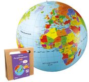 Caly Globe Mijn opblaasbare wereldbol "De wereld" Nederlands ref 019KF