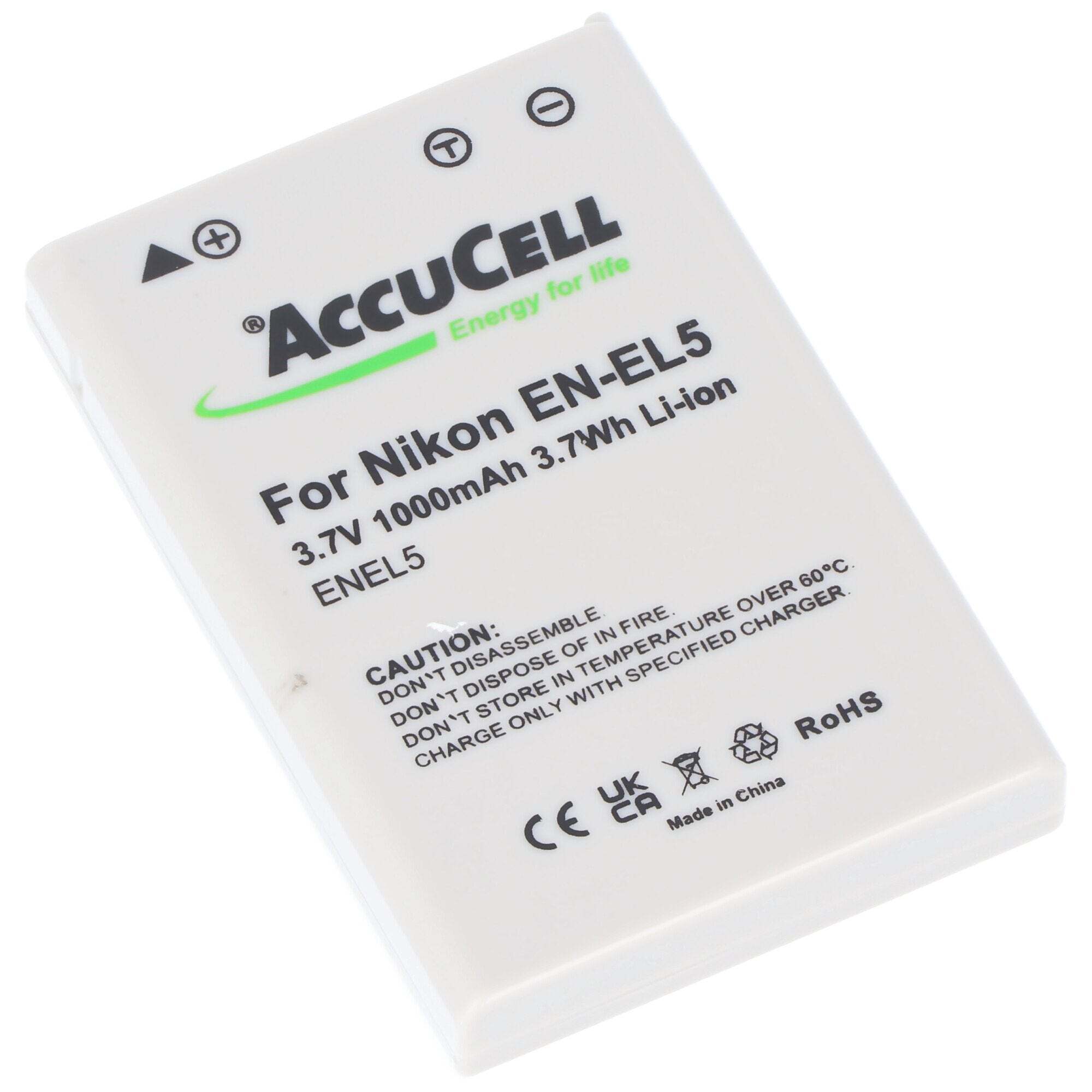 ACCUCELL AccuCell-batterij geschikt voor Klicktel Navigator K5, 1100 mAh