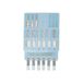 GIMA 24550 Multitest 6 Droghe Panel voor urinoir, 25 stuks