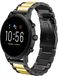 Strap-it Fossil Strap-it Fossil Gen 5 stalen band - zwart/goud