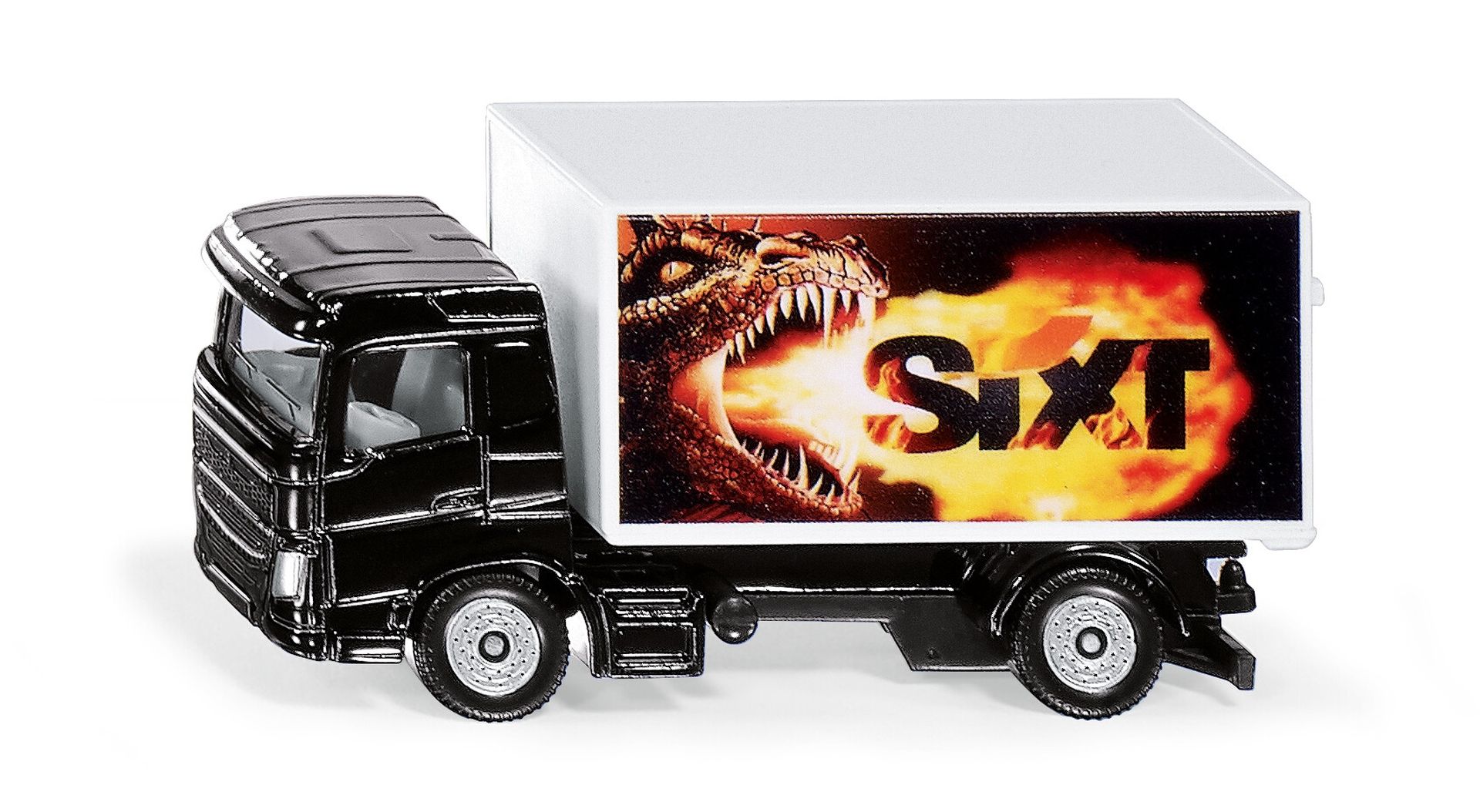 Siku 1107 Vrachtwagen Sixt - Speelgoedvrachtwagen - Metaal/Kunststof - Zwart/Wit - 3+ jaar