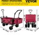 Bolderkar pliable Rouge