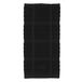 All-Clad Textiel 100 procent gekamd badstof lus katoenen keukendoek, oversized, zeer absorberend en anti-microbieel, 17 inch bij 30 inch, massief, zwart