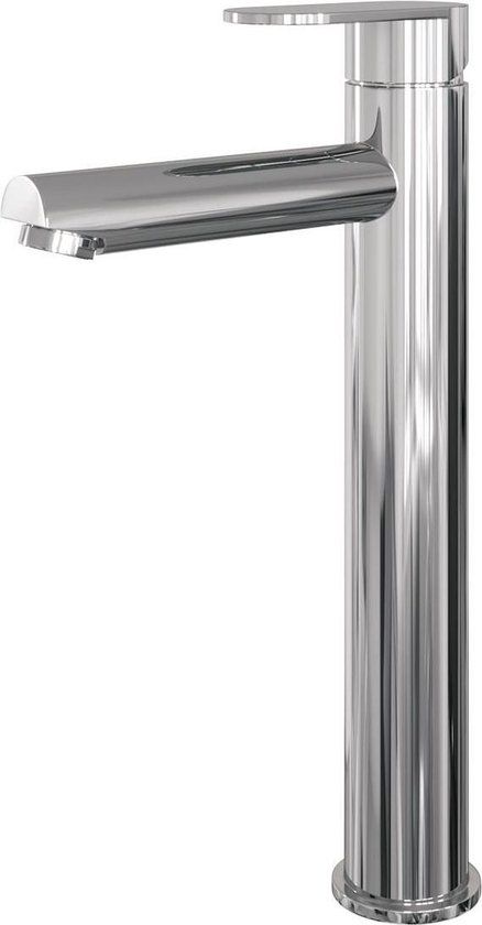 Brauer Wastafelkraan Opbouw Verhoogd HD3 ColdStart Chroom