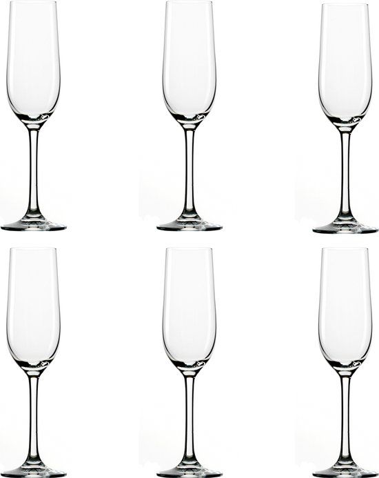 Stölzle Lausitz Classic Champagneglas / Flute 19 Cl - 6 Stuks