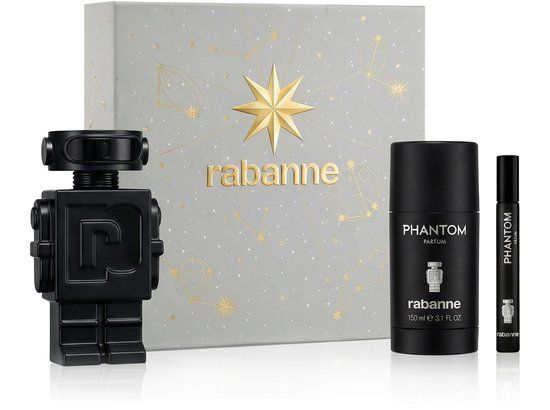Rabanne Paco Rabanne Phantom (M) Set Parfum 100ml + DSP 150ml + Parfum 10ml