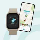 One2track Connect YOU Beige | GPS horloge voor kinderen
