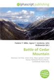 Battle OmniScriptum Battle of Cedar Mountain: American Civil War, Union Army, Major general (United States), Nathaniel Prentice Banks, Confederate States Army