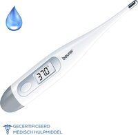 Beurer FT 09 - Digitale Koortsthermometer - Flexibele Tip - Waterproof - Wit
