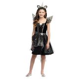 Boland - Kostuum Dark unicorn (4-6 jr) - Kinderen - Eenhoorn - Day of the Dead - Halloween - Kinderfeestje