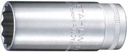 Staalgrootte Stahlwille 46 A 3/4 02420040 Dubbel zeskant Dopsleutelinzetstuk 3/4 3/8 (10 mm)