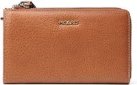 PICARD portemonnee Calico 1 Zip Around Wallet Cognac bruine