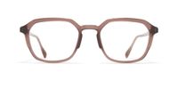 Mykita Janan Lunettes de vue unisexe marron carrées 51mm