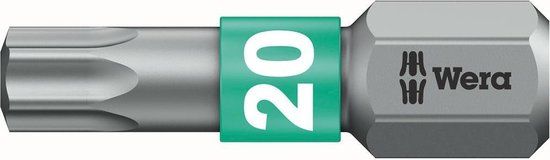 Wera 867/1 BTZ TORX® Bit - TX 20 x 25 mm - 10 pieces