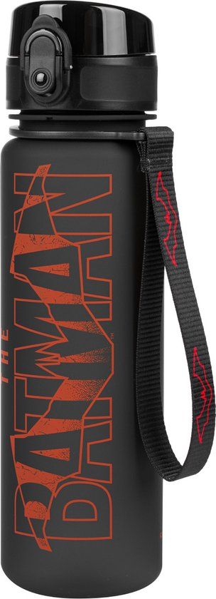 Baagl Batman Rood Drinkfles 500 ml