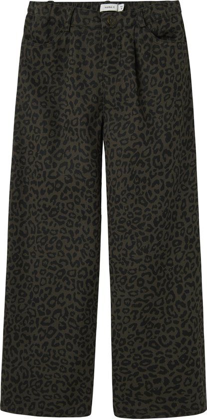 NAME IT NKFBELLA WIDE LEO TWI PANTS 3270-HP Meisjes Broek Maat 158