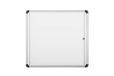 Bi-Office Enclore Extra Magnetische Vitrinekast, Geanodiseerd Aluminium Omlijsting, Verticaal 6xA4