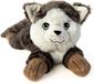 Habibi Magnetron Knuffel - Kat/Poes - Grijs - 35 cm