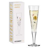 RITZENHOFF 1071013 champagneglas 200 ml - Serie Goldnacht Nr. 13 - elegant designerstuk met echt goud - Made in Germany