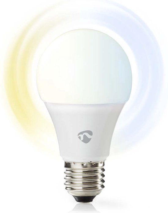 Nedis SmartLife LED Wi-Fi E27 Bulb - 806 lm - 9W - Warm to Cool White