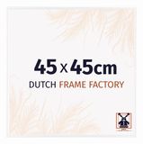 Dutch Frame Factory Fotolijst 45x45 cm Wit Hoogglans Kunststof