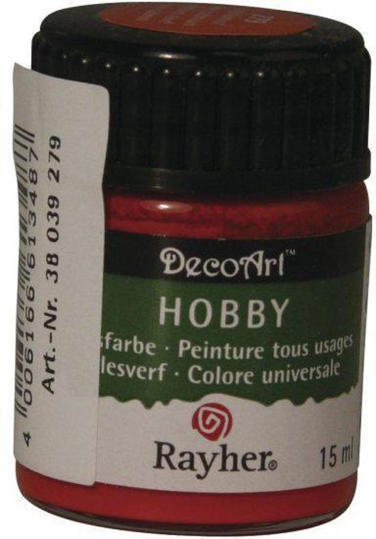 Rayher Hobby Hobby allesverf wijnrood 15 ml