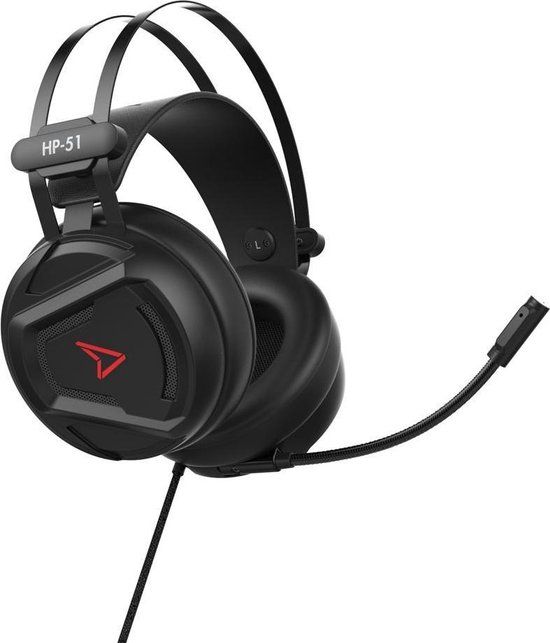 Steelplay Wired Headset 5.1 Virtual Sound HP51 Zwart