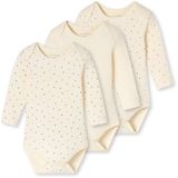 SCHIESSER Baby-body 1/1 - Lange mouw - Katoen - Unisex - 3-pack - Maat 92/98